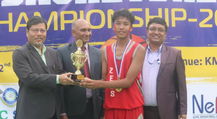 जेनिथ, ज्ञान निकेतन र एनसीसीएलाई केएमसी बास्केटबल उपाधि