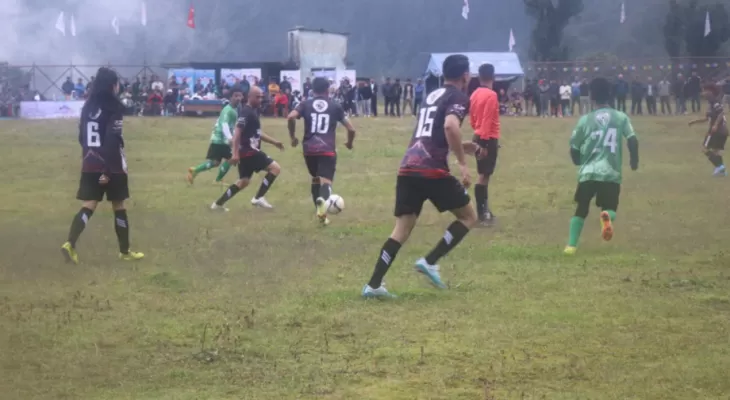 मनाङको लेक लाग्ने ठाँउमा आजदेखि फुटबल प्रतियोगिता सुरु