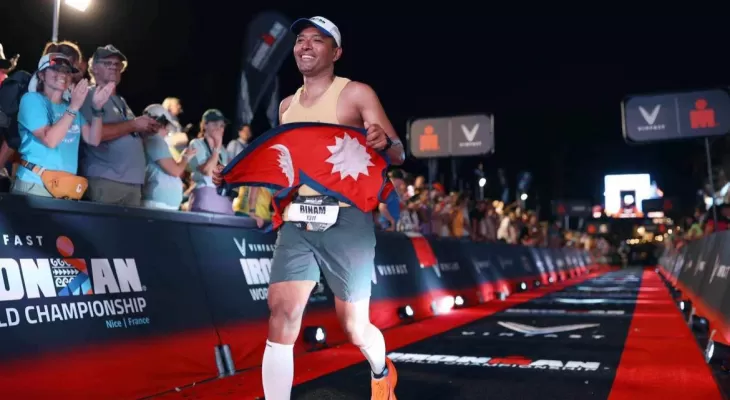 आइरनम्यान विश्व च्याम्पियनसिपमा भाग लिने विनम नेपालका पहिलो खेलाडी