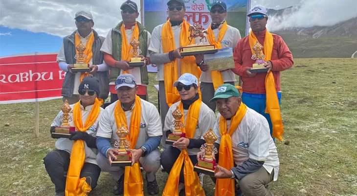 मुस्ताङ गल्फको उपाधि श्यामलाई