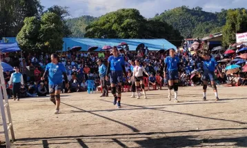 राष्ट्रिय महिला भलिबलको उपाधि पुलिसलाई