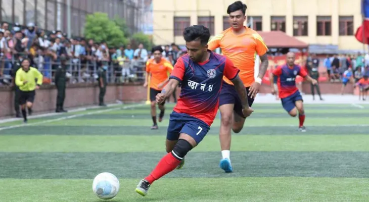 प्रयागराज सिंह सुवाल स्मृति फुटसल : वडा नं ४, १४, २६ र १३ सेमिफाइनलमा