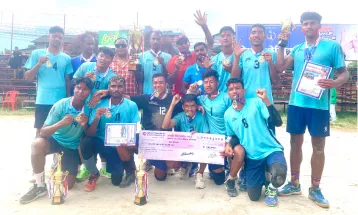 गण्डकी प्रदेशलाई राष्ट्रिय भलिबलको उपाधि