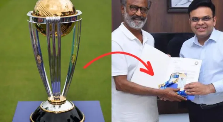 एकदिवसीय विश्वकप २०२३ का लागि रजनीकान्तले पाए गोल्डेन टिकट