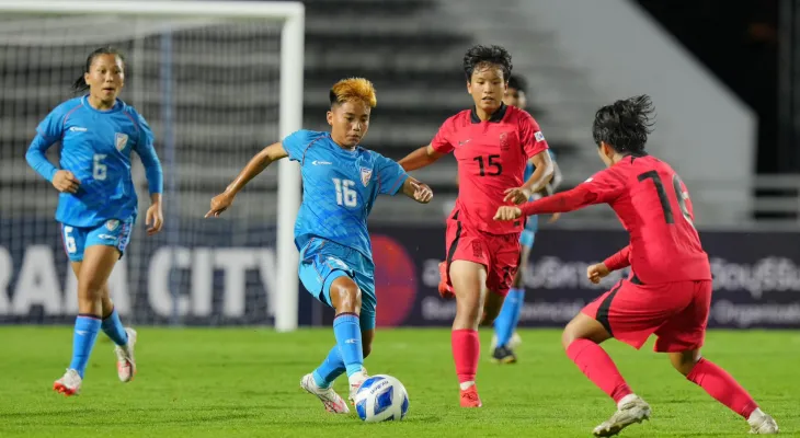 एएफसी एसियन कप छनोट : भारत कोरियासँग ८–० ले पराजित