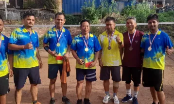 बाफल ब्याडमिन्टन क्लब च्याम्पियन्सीपमा भीम र शङ्कर च्याम्पियन