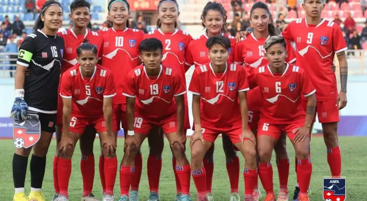 एसियाली खेलकुद : महिला फुटबलमा नेपाल भियतनामसँग पराजित