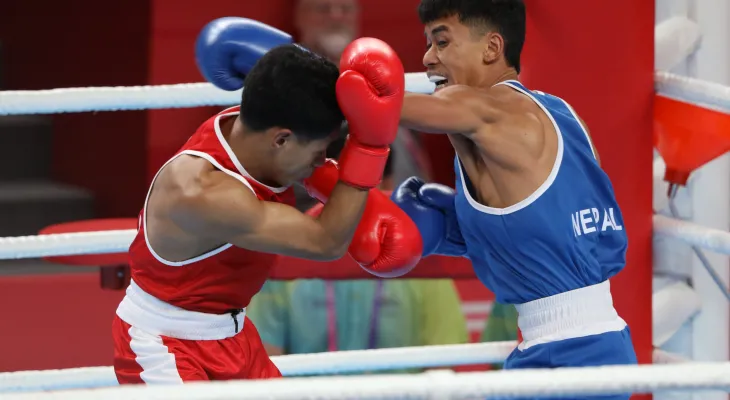 एसियाली खेलकुद : पुरुष बक्सिङमा रविन थापाको जित