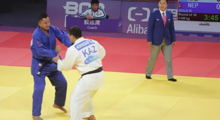एसियाली खेलकुद : जुडोमा नेपालको यात्रा समाप्त