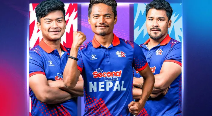 एसियाली खेलकुद : पुरुष क्रिकेटमा नेपालले दियो ३ सय १५ रनको विशाल लक्ष्य