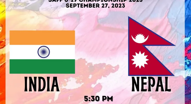 साफ च्याम्पियनसिप : नेपाल र भारतबीचमा खेल हुँदै