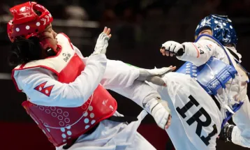 There was no medal for Nepal in taekwondo at the 19th Asian Games