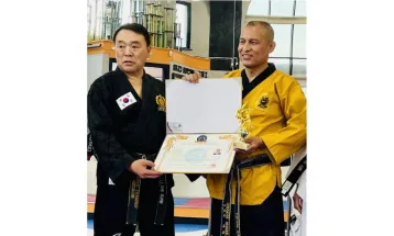 ग्रान्डमास्टर महर्जनलाई आठौँ डानको पदवी