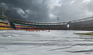 भारत र इंग्ल्याण्डबीचको खेल वर्षाका कारण रद्द