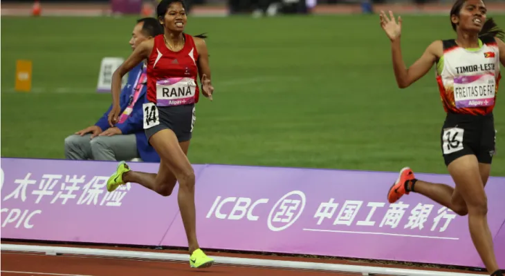 एसियाली खेलकुद : १५ सय मिटरको दौड फूलमतिले १५औं स्थानमा रहँदै टुंग्याइन्