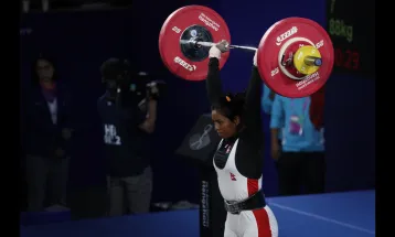 एसियाली खेलकुद : भारतोलनमा नेपाली महिला खेलाडीको यात्रामा पूर्णविराम