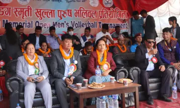 भलिबलको विकासमा विशेष ध्यान दिन जरुरी : मन्त्री शर्मा