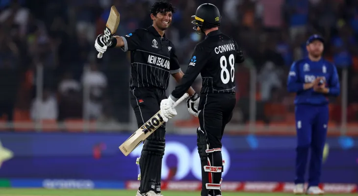 एकदिवसीय विश्वकप २०२३ को पहिलो खेलमा न्युजिल्याण्डले इंग्ल्याण्डलाई हरायो