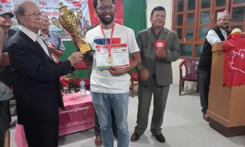 खुल्ला रापिड रेटिङ्ग बुद्धिचाल प्रतियोगितामा रुपेश जैसवाल प्रथम