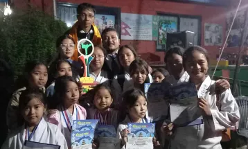 उपत्यकाब्यापी कराते प्रतियोगिताको उपाधि लुभूलाई
