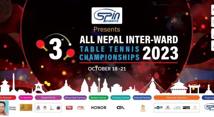 अल नेपाल अन्तर वडा टेबलटेनिसको तयारी पूरा
