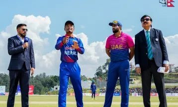 त्रिकोणात्मक टी–२० सिरिजमा नेपाललाई १ सय ४१ रनको लक्ष्य