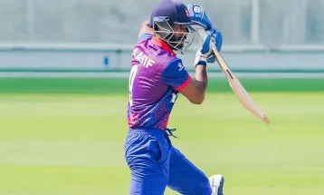 त्रिकोणात्मक टी–२० सिरिज : नेपालले तेस्रो विकेट गुमायो