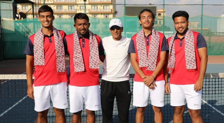 डेविस कप खेल्ने टोलीको बिदाइ
