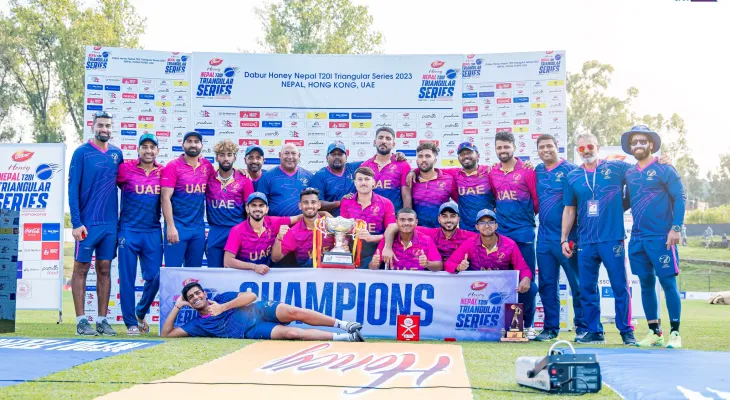 UAE triumphs in the Tri-Nation T20 International Series