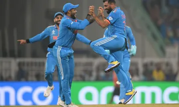 एकदिवसीय विश्वकपमा भारतको लगातार छैटौं जित, इंग्ल्याण्ड १०० रनले पराजित