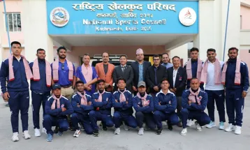 रग्बी टोली कतार प्रस्थान