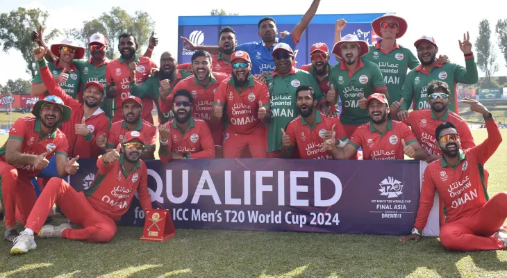 ओमान टी-२० विश्वकपमा छनोट