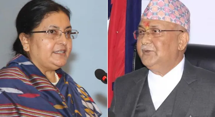 क्रिकेट टोलीलाई एमाले अध्यक्ष र पूर्वराष्ट्रपतिको बधाई