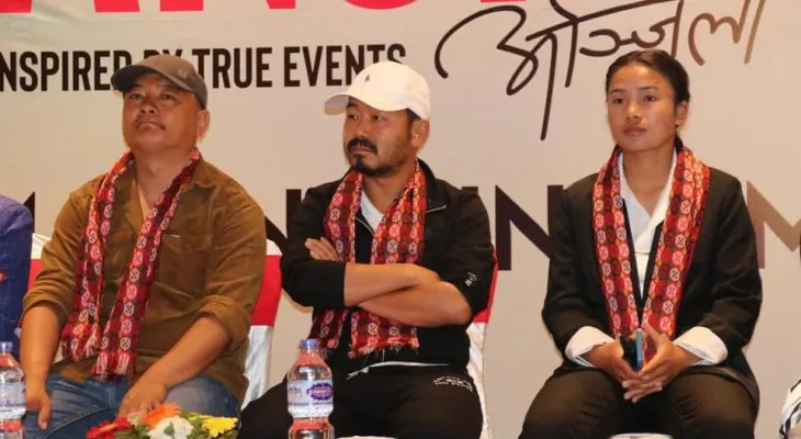 राष्ट्रिय फुटबल टोलीकी गोलरक्षक एन्जिलाको बायोपिक छायाङ्कनमा