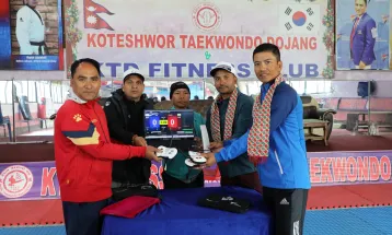 साग स्वर्णधारी दाजुभाइको पहलमा कोटेश्वर डोजाङलाई २० लाखको सामाग्री