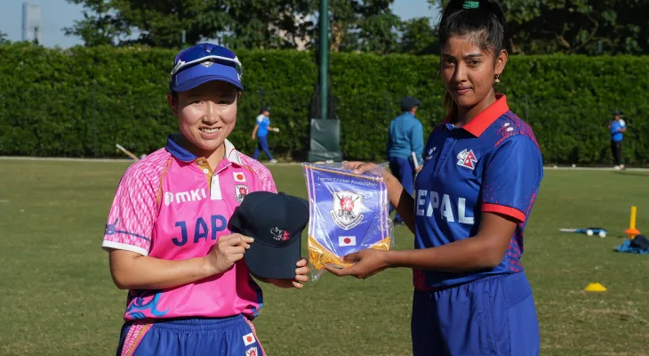 Nepal defeats Japan by 67 runs in the women's T20 quadrangular series