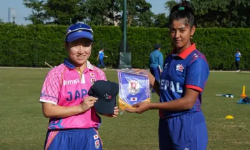 Nepal defeats Japan by 67 runs in the women's T20 quadrangular series