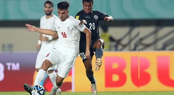 फिफा यु–१७ विश्वकपमा इरानले न्यु क्यालेडोनियालाई हरायो