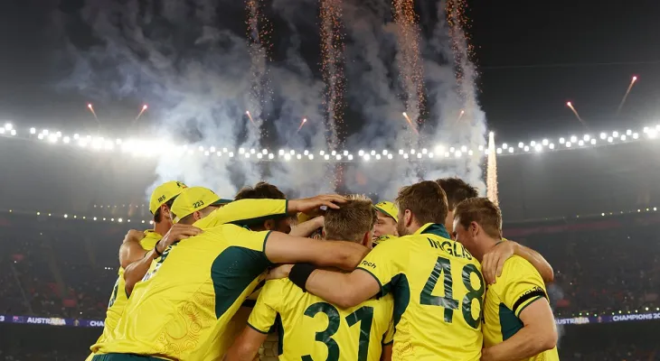 विश्वकप उपाधि उचालेपछि अष्ट्रेलियाको खुसी (फोटोफिचर)