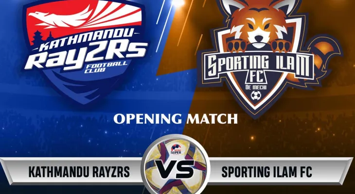 एनएसएलको उदघाटन खेलमा काठमाडौं र इलाम भिड्दै