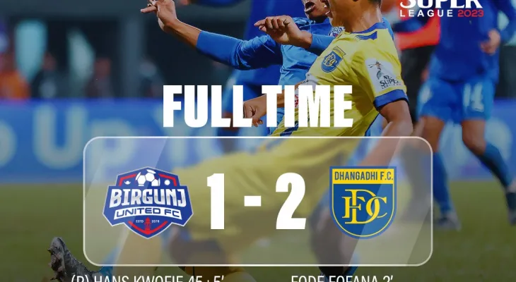 नेपाल सुपर लिगमा धनगढी एफसीले वीरगन्ज युनाइटेडलाई हरायो