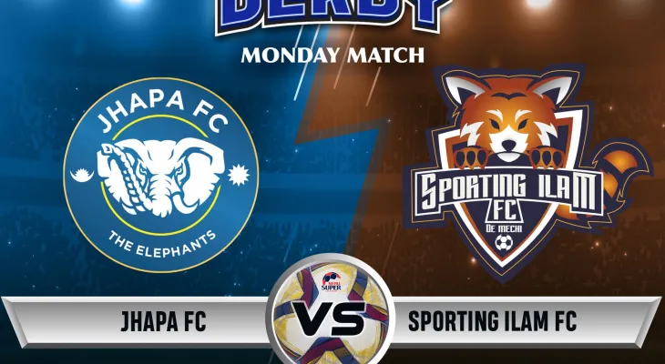नेपाल सुपर लिगमा झापा फुटबल क्लब र स्पोर्टिङ इलाम भिडदैँ