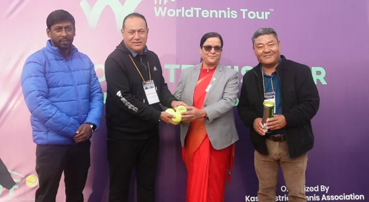 पोखरामा आइटिएफ जे–३० टेनिस प्रतियोगिता सुरु