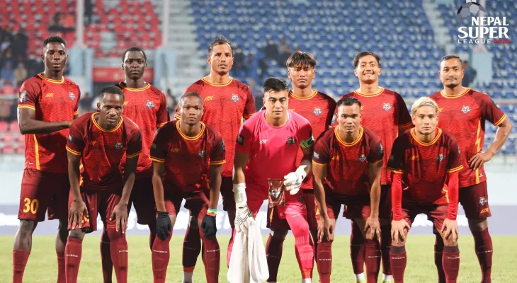 Sporting ilam defeated Jhapa FC in the Nepal Super League