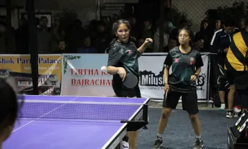 रात्रीकालिन टेबल टेनिस सुरु