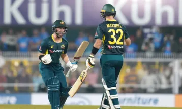 तेस्रो टी-२० खेलमा अस्ट्रेलियाले भारतलाई ५ विकेटले हरायो