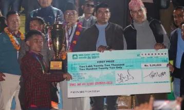 भिमाद कपको उपाधि पोखरा एलजीलाई