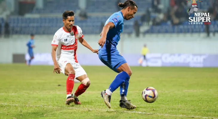 एनएसएल : ललितपुर सिटी र पोखरा थन्डर्सबीचको खेल बराबरीमा टुङ्गियो