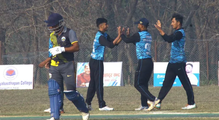 घोडाघोडी क्रिकेट एकेडेमी एलपीएलको सेमीफाइनलमा