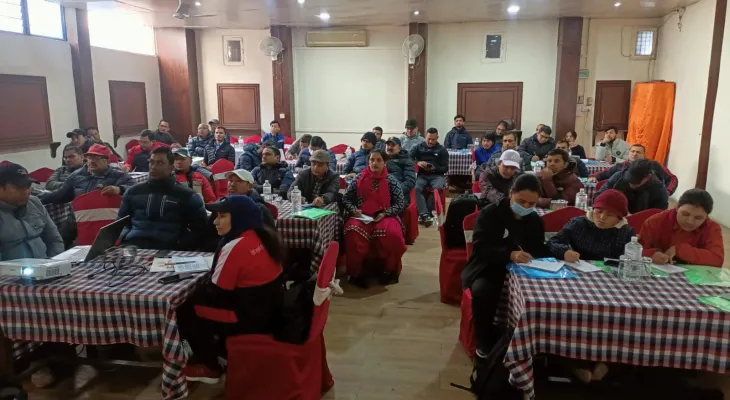 काठमाडौँ महानगर र बागमती प्रदेश क्रिकेट सङ्घको सहकार्यमा प्रशिक्षक प्रशिक्षण सुरु